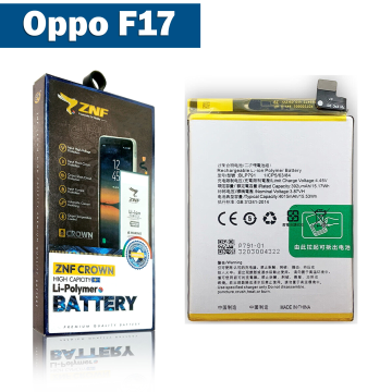 Oppo F17 Battery Replacement - ZNF 4015mAh (BLP791)