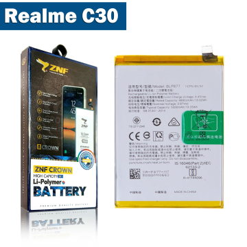 Realme C30 Battery Replacement - ZNF 5000mAh (BLP877)
