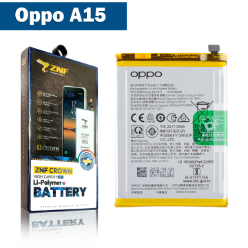 Oppo A15 Battery Replacement - ZNF 4230mAh (BLP817)