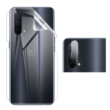 OnePlus Nord CE 5G Clear Back Kit: Jelly Film + Camera Lens Protector