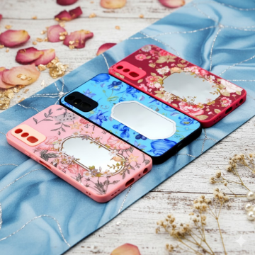 Vivo Y12A Mirror Style Glitter Back Cover