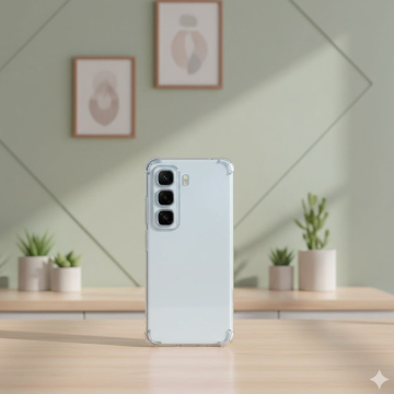 Infinix Hot 60i Crystal Clear Anti-Shock Cover