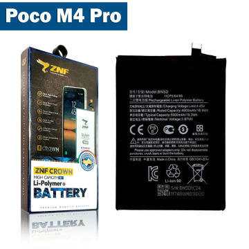 Xiaomi Poco M4 Pro Battery Replacement - ZNF 5000mAh (BN5D)