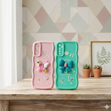 Realme 5i Fancy Wave Style Kitty Case