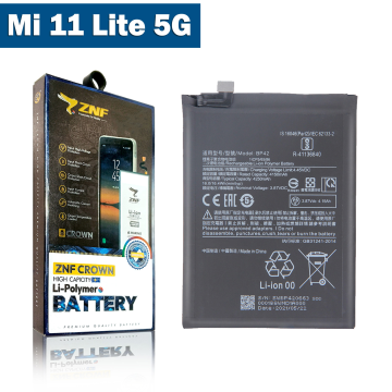 Xiaomi Mi 11 Lite 5G Battery Replacement - ZNF 4250mAh (BP42)