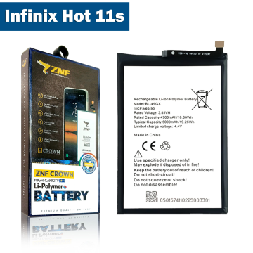 Infinix Hot 11s Battery Replacement - ZNF 5000mAh (BL-49GX)