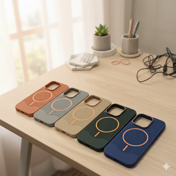 Apple iPhone 16 Pro Multi Color Texture Slim Fit Mobile Cover