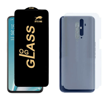 Oppo Reno 2F Combo: OG Glass Screen Protector + Carbon Back Skin