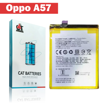 Oppo A57 Battery Replacement - CAT 2900mAh (BLP619)