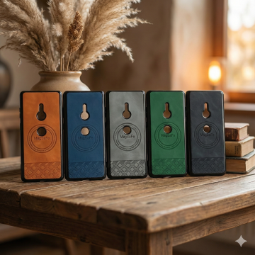 Sony Xperia XZ3 Luxury Multicolor Leather Phone Case | Anti-Fingerprint Soft Texture Skin-Friendly Cover