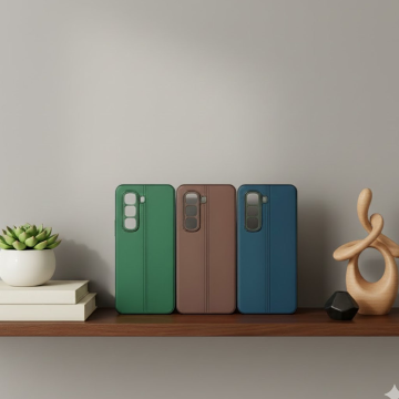 Infinix Hot 50 Pro Slim Shockproof Leather Cover