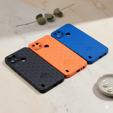 Realme C25Y Multicolour Soft Armor Case