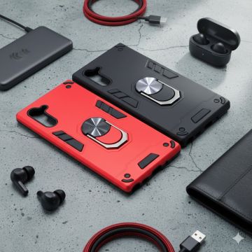 Samsung Galaxy Note 10 Armor Stand Hard Mobile Cover