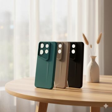 Tecno Pop 7 Back Cover Multicolour Soft Matte Camera Protection Case For Pop 7