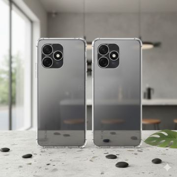 Tecno Spark 10C Transparent Extra Bumper Anti Shock Soft Crystal Clear Case