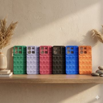 Tecno Spark 20 Soft Puff Case Multicolour Mobile Cover