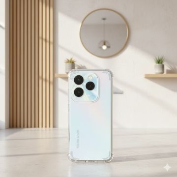 Tecno Spark 20 Pro Transparent Bumper Case Mobile Cover