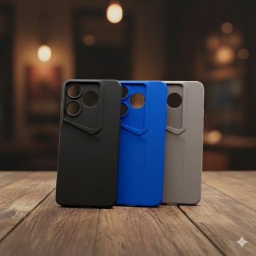 Tecno Spark 20C Multicolour Soft Matte Camera Protection Case