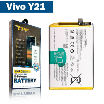 Vivo Y21 Battery Replacement - ZNF 5000mAh (B-S1)