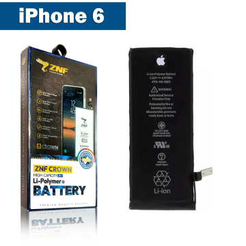 ZNF 1810mAh High Capacity Replacement Battery for Apple iPhone 6