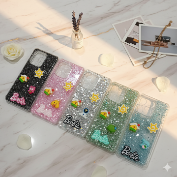 Infinix Hot 30 Barbie Fancy Glitter Girls Mobile Cover