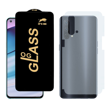 OnePlus Nord CE 5G Combo: OG Glass Screen Protector + Carbon Back Skin