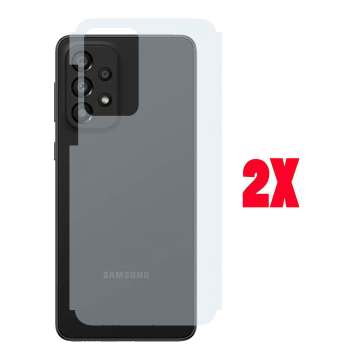 (2-Pack) Samsung A33 5G Back Protector Carbon Fiber Matte Sheet
