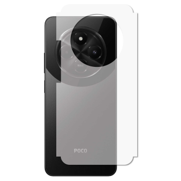 Xiaomi Poco C75 Back Protector Carbon Fiber Matte Soft Skin Sheet