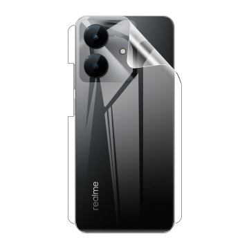 Realme Note 60x Back Clear Jelly Protector Soft Film Protection Hydrogel