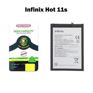 Infinix Hot 11s Battery Replacement - King Power 5000mAh (BL-48DX)