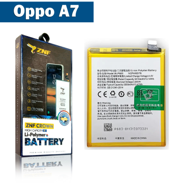 Oppo A7 Battery Replacement - ZNF 3500mAh (BLP683)