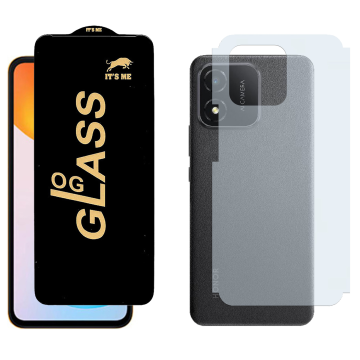 Honor X5 Combo: OG Glass Screen Protector + Carbon Back Skin