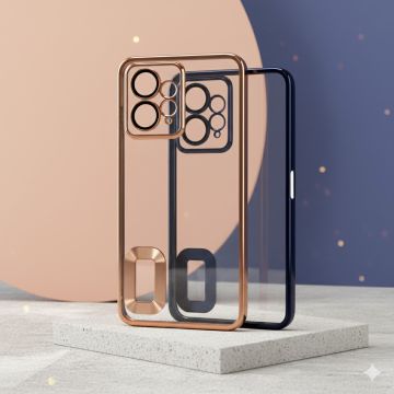 Xiaomi Redmi Note 12 4G Soft Multi Chrome Border Camera Protection Cover