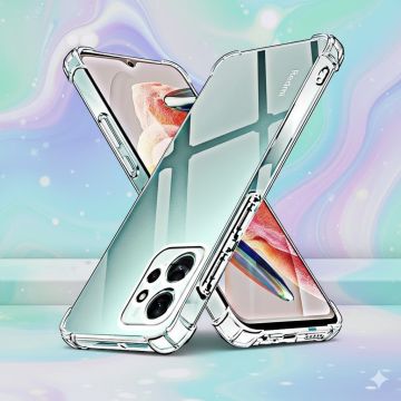 Xiaomi Redmi Note 12 Transparent Anti Shock Soft Crystal Clear Case