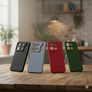 Xiaomi Redmi Note 13 Soft Gear 4 Style Multicolour Mobile Cover