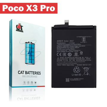 Xiaomi Poco X3 Pro Battery Replacement - CAT 5160mAh (BN57)