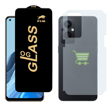 Oppo F21 Pro 5G Combo: OG Glass Screen Protector + Carbon Back Skin