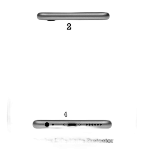 Apple iPhone 6s Side Protection Side Matte Sctrach Proof For Apple iPhone 6s