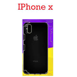 Apple iPhone X Back Protection Clear Jelly Soft Ultra Clear Jell For Apple iPhone X