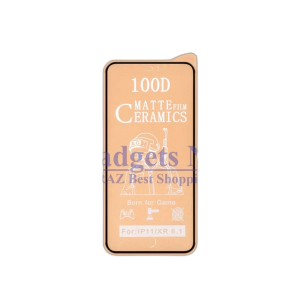 Apple iPhone X MAX Matte Ceramic Glass Protector For Apple iPhone X MAX