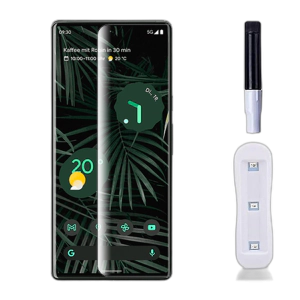 Google Pixel 6 Pro Front UV Tempered Glass Protector For Fully Curved Glass For Google Pixel 6 Pro