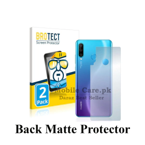 Huawei P30 Lite Back Protector Skin Matte Style Protector For Huawei P30 Lite