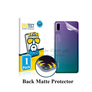Huawei Y5 2019 Back Protector Skin Matte Style Protector For Huawei Y5 2019