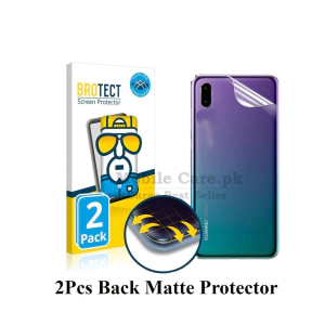 Huawei Y5 2019 Back Protector Skin Matte Style Protector For Huawei Y5 2019