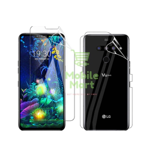LG V50 ThinQ Front & Back Protection Clear Jelly Soft Ultra Clear Jell For LG V50 ThinQ