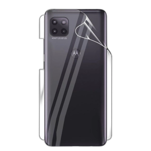 Motorola One 5G Ace Back Protection Clear Jelly Soft Ultra Clear Jell For Motorola One 5G Ace