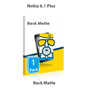 Nokia 6.1 Plus Back Protector Skin Matte Style Protector For Nokia 6.1 Plus