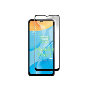 Oppo A15 Full Screen Protector 9D Tempered Glass Protector For Oppo A15
