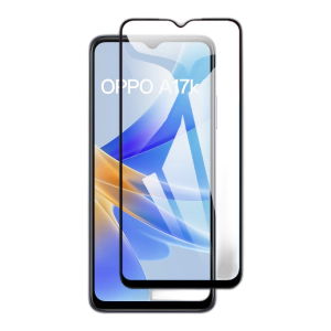 Oppo A17k Full Screen Protector 9D Tempered Glass Protector For Oppo A17k 