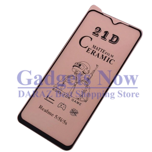 Realme 5 - Realme 5s - Realme 5i - Realme C3 Matte Ceramic Glass Protector For Realme 5 - Realme 5s - Realme 5i - Realme C3 
